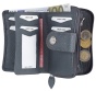 náhled Kožená dámská peněženka s upínkou na zip