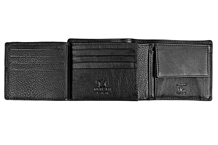 detail Kožená pánská peněženka