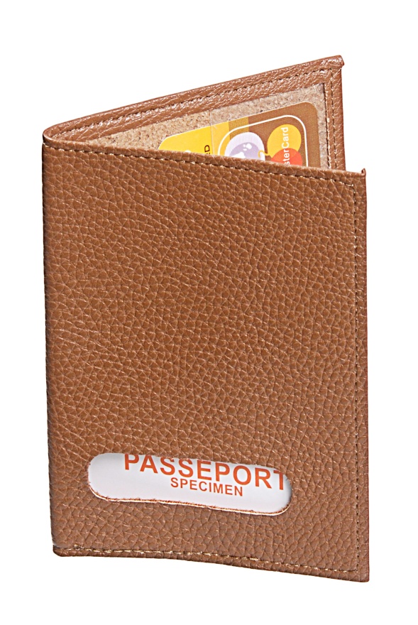 detail Kožené pozdro na pas