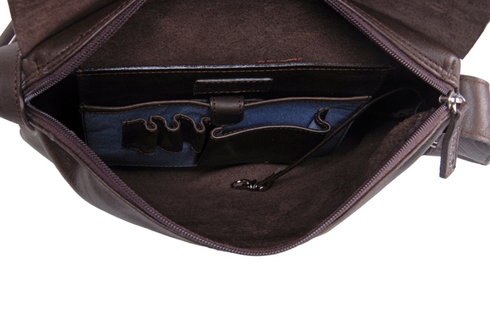 detail Kožená kabelka SANTOS-M