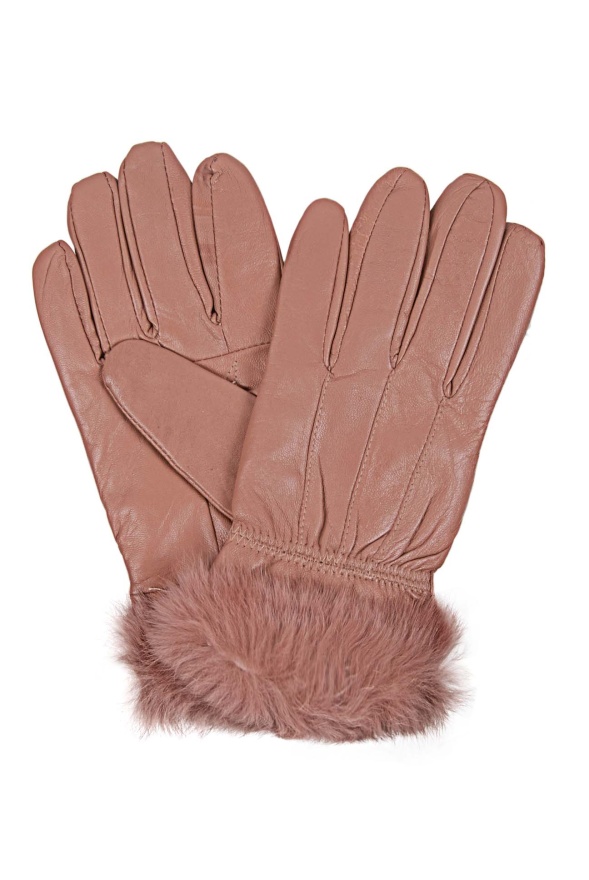 detail kožené rukavice dámské