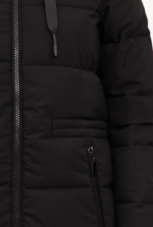 detail Dámská zimní bunda delší