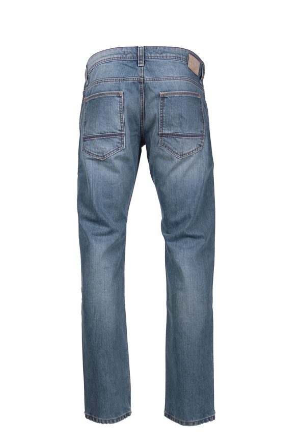 detail jeans kalhoty p.