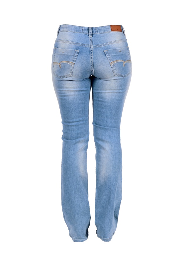 detail Papion jeans, sleva na šísování