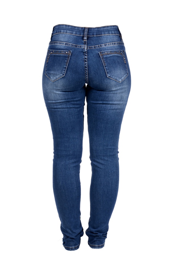 detail dámské jeans kalhoty