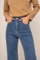 náhled Dámské džíny, rovné nohavice, vysoký pas