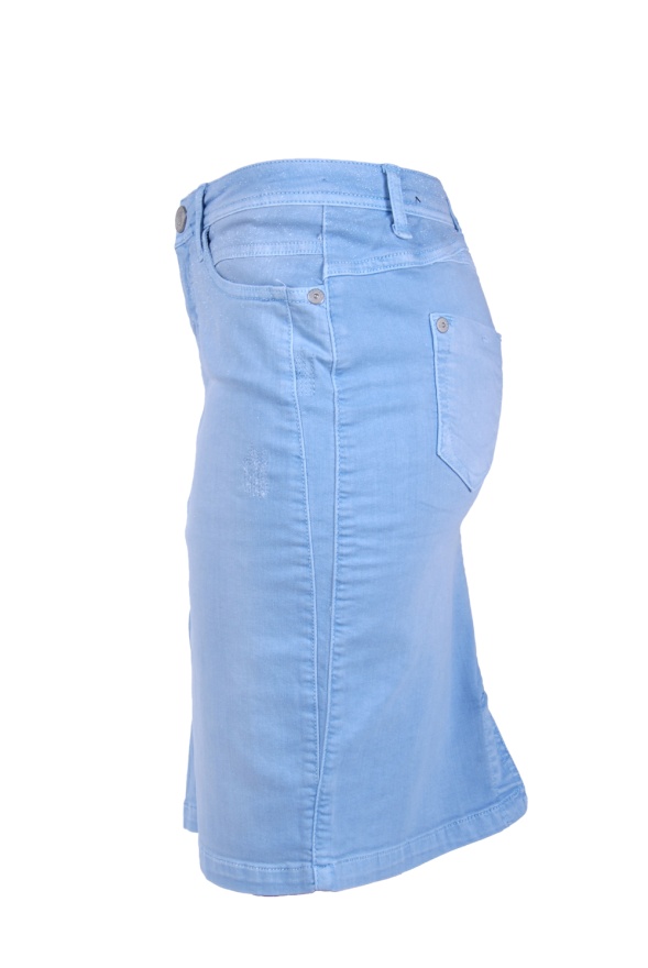 detail Jeansová sukně