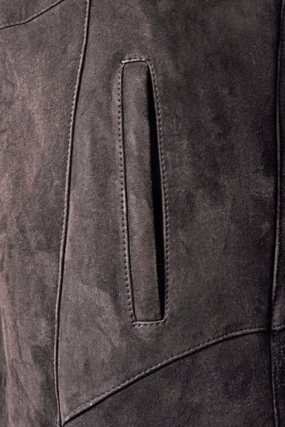 detail Dámský kabátek, pravá kožešina