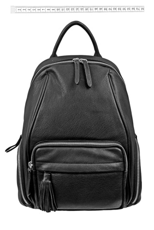 Kožený batoh, kapsa vepředu GC 4350076