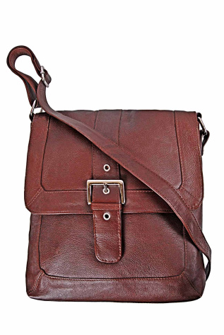kožený shopper