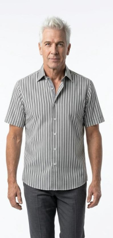 Pánská košile SLIM FIT kr. rukáv