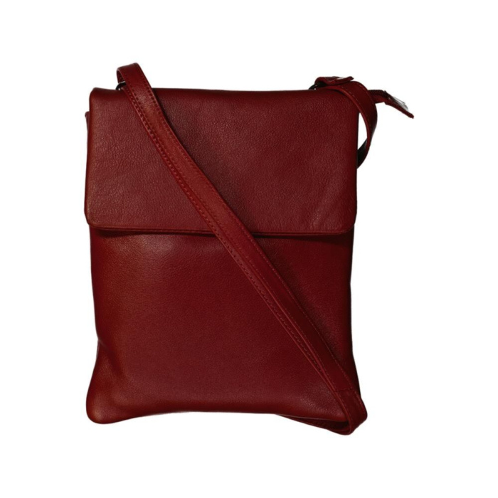 detail kožený shopper