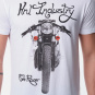náhled Pánské triko krátký rukáv, potisk moto