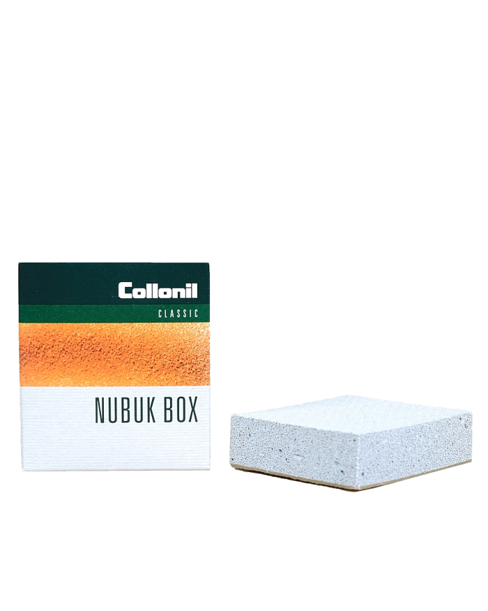 detail čistící guma pro semiš a nubukové materiály