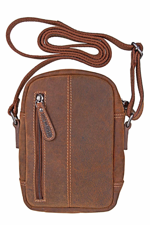 detail Kožený shopper SQU 15127 BROUŠENÁ