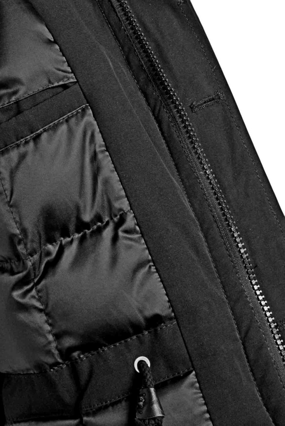 detail pánský zimní parker