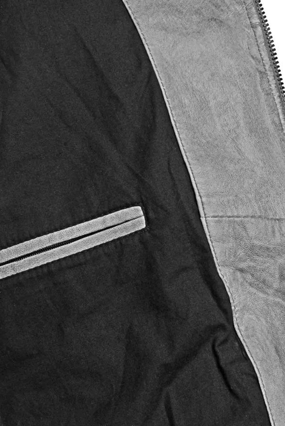 detail Pánská kožená bunda, VĚTŠÍ VELIKOST