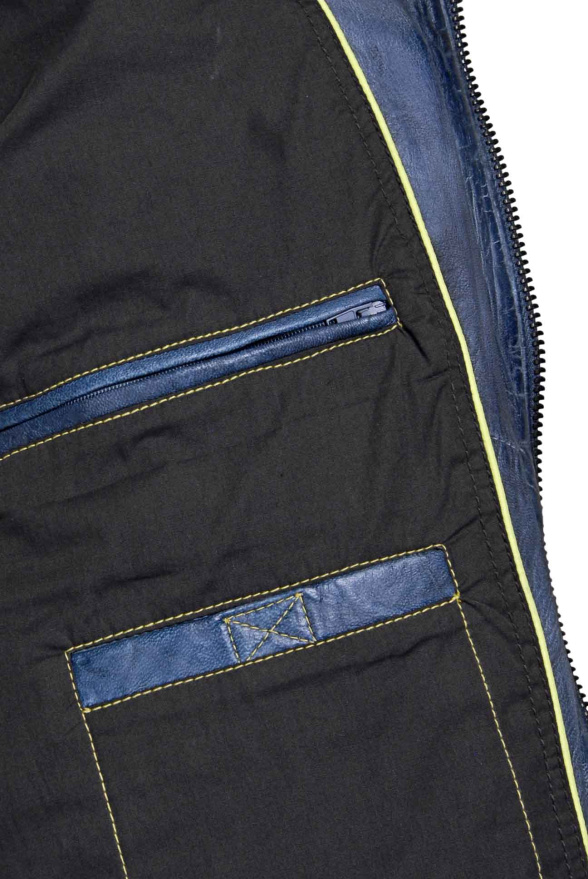 detail Kožená pánská bunda KL AARIAN, VĚTŠÍ VELIKOST
