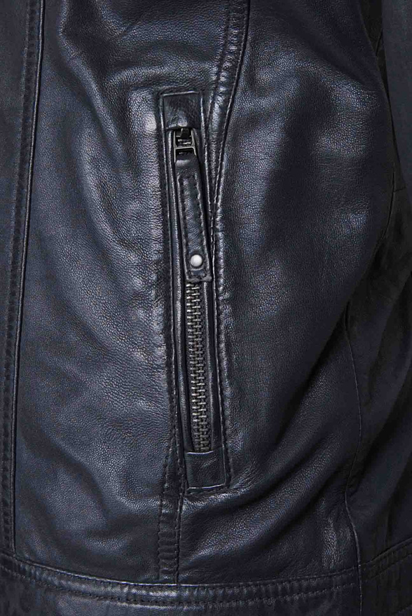 detail Pánská kožená bunda KL DANKO