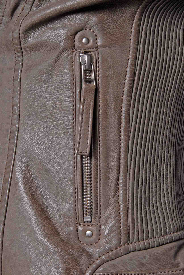 detail Kožený dámský křivák KL VELA 2