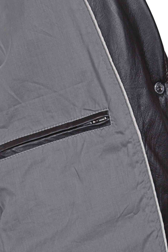 detail Kožený kabátek s opaskem KL HAYLEY, VĚTŠÍ VELIKOST