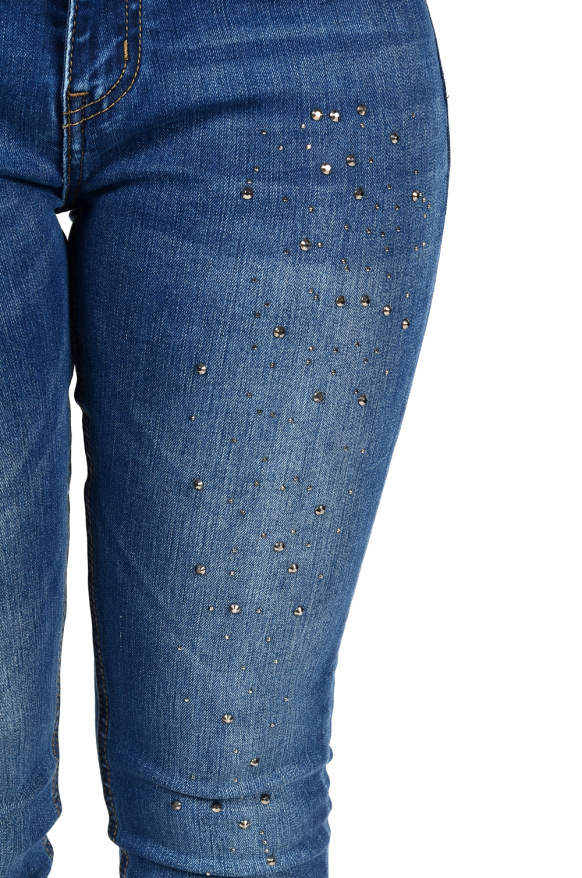 detail dámské jeans kalhoty