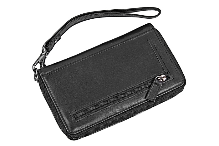 detail Kožená peněženka-zip