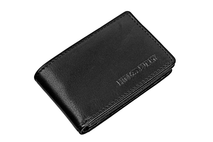 detail Kožená peněženka široká, mini