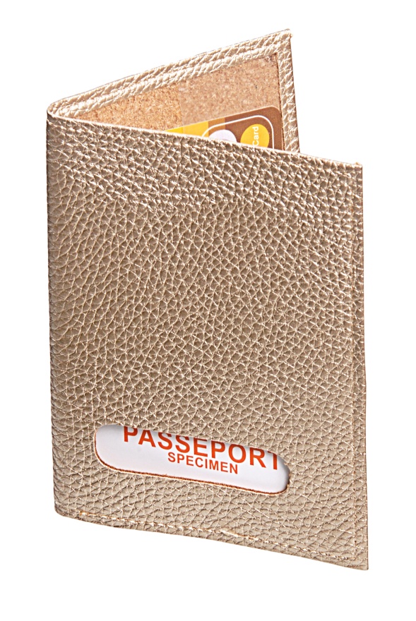 detail Kožené pozdro na pas