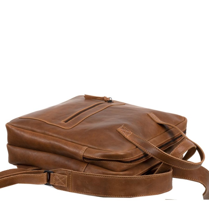 detail Kožený velký batoh SAN MARCO