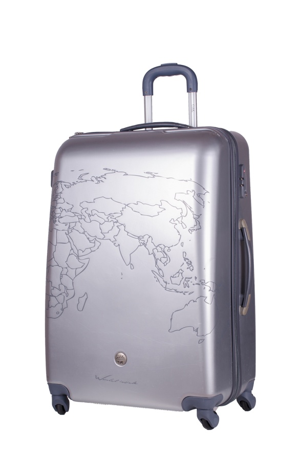 detail cestovní kufr velký