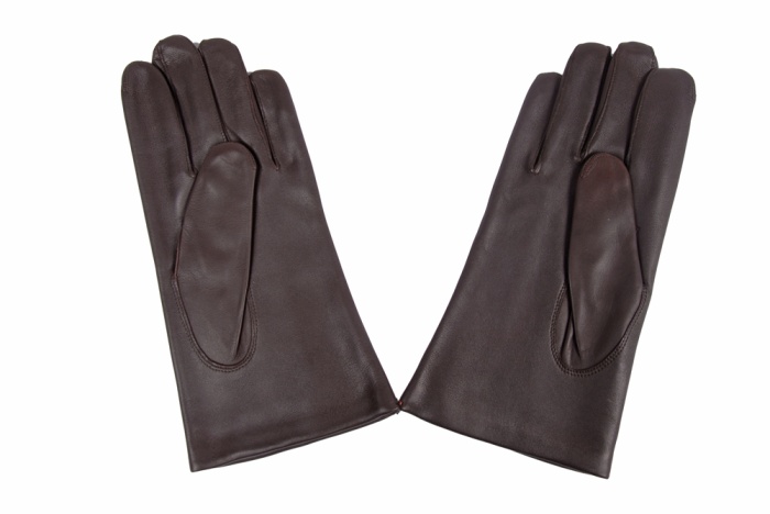 detail pánské kožené rukavice