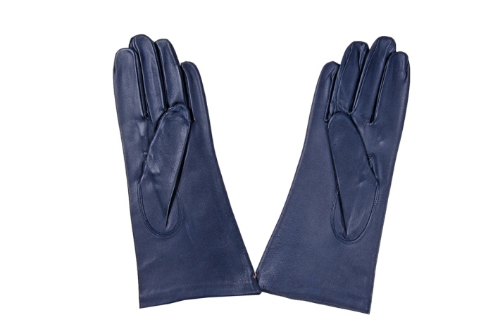 detail dámské kožené rukavice