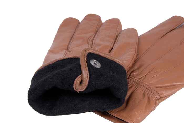 detail kožené rukavice dámské