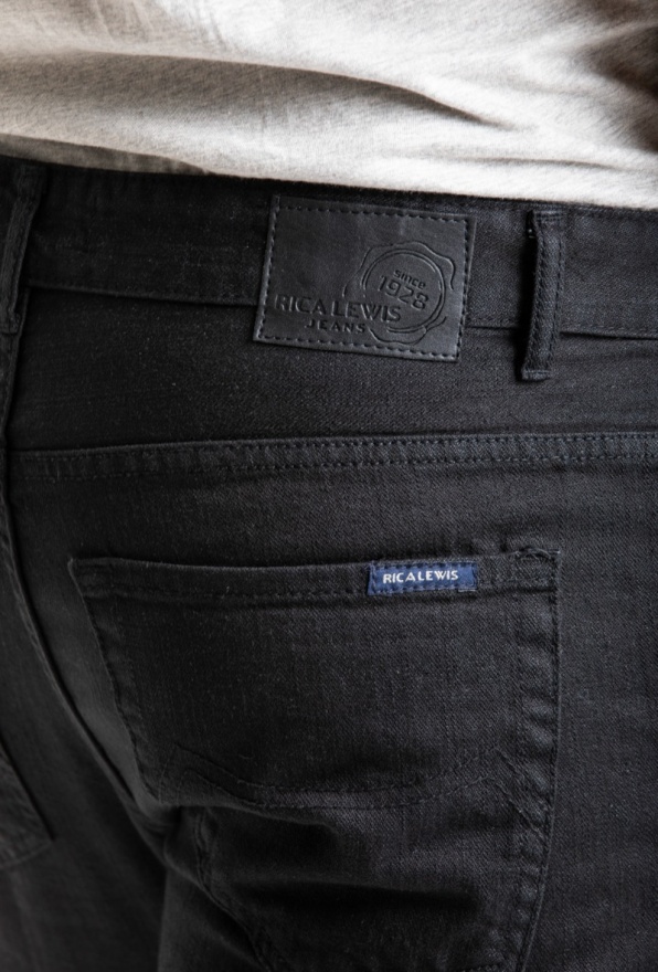 detail Pánské černé džíny