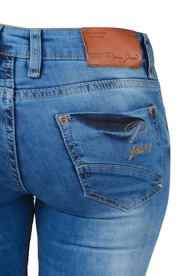 detail jeans kalhoty