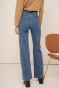 náhled Dámské džíny, rovné nohavice, vysoký pas