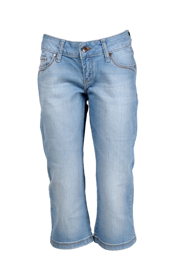 detail capri d. jeans
