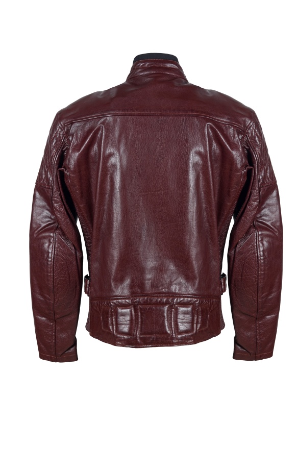 detail pánská motorkářská bunda