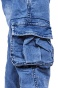 náhled Dětské jeansové kapsáče do gumy