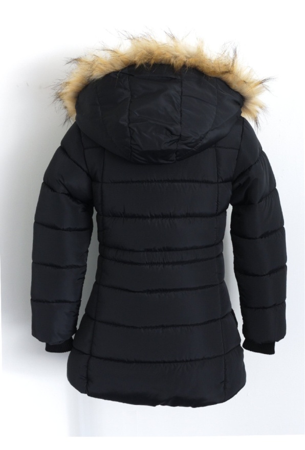 detail Dívčí zimní kabátek